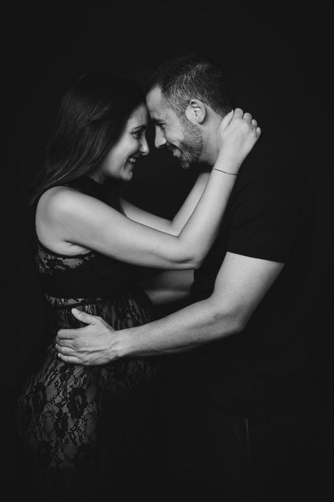 Fotografía embarazo con el papá