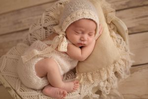 fotografía recién nacido Madrid bebé dormido